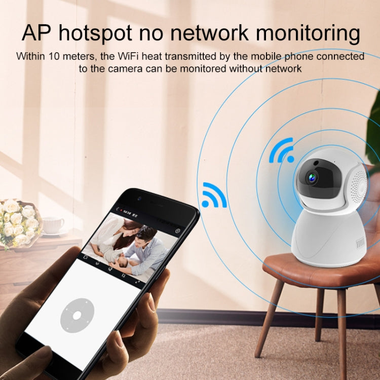 ZAS-5G01 1080P Home 5G WiFi Dual-band Panoramic Camera, Support IR Night Vision & TF Card Slot & AP Hot Spot & Designated Alarm Area, UK Plug, without TF Card ZAS-5G01 1080P Home 5G WiFi Dual-band Panoramic Camera, Support IR Night Vision & TF Card Slot & AP Hot Spot & Designated Alarm Area, UK Plug, without TF Card